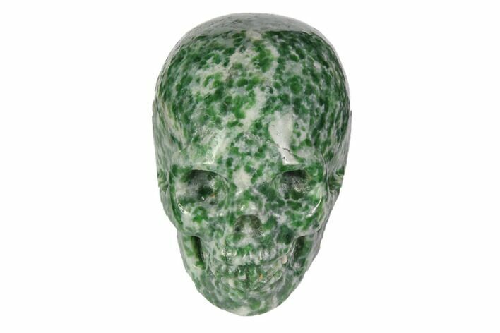 Realistic, Polished Hamine Jasper Skull #116525